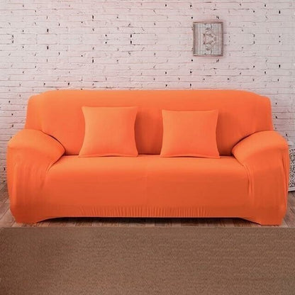 Fits Most Sofas Stretchy Slipcover - Solid Colors