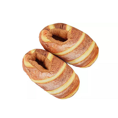Cozy Bread Soft Slippers
