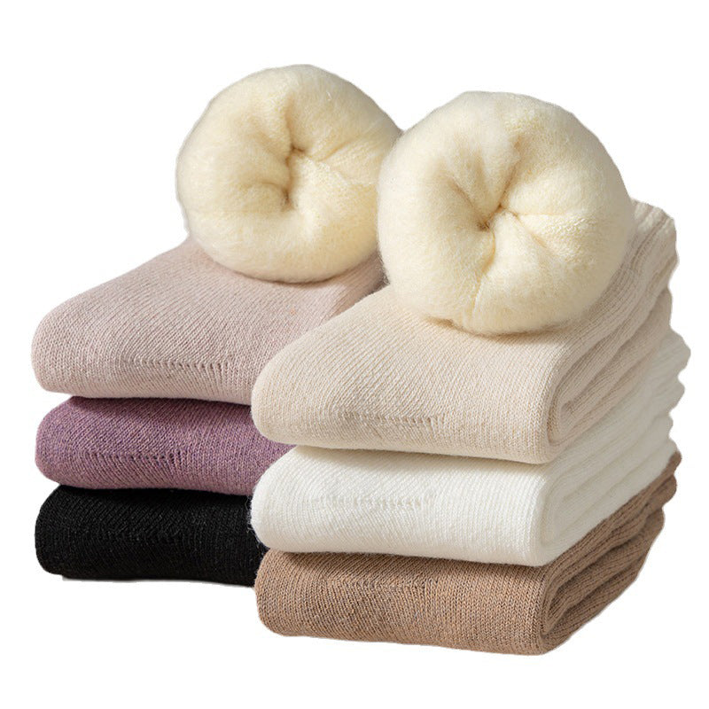 Soft Warm Men Women Thermal Velvet Socks