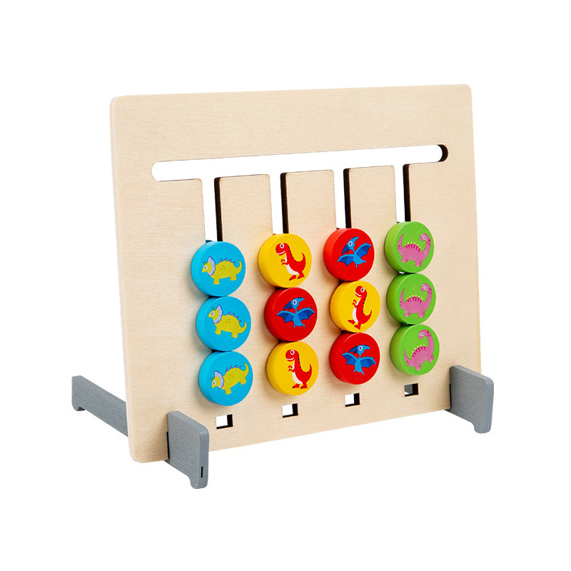 Double Sided Wooden Brain Teaser Puzzle