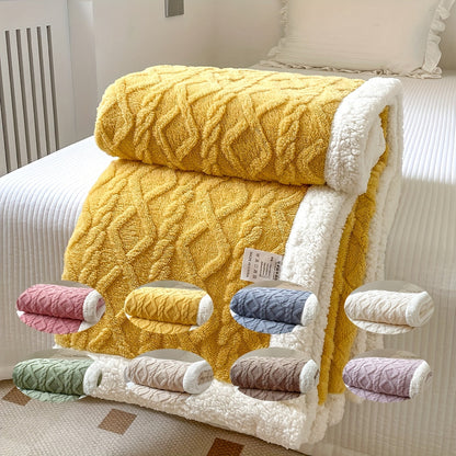 Cozy Plush Throw Blanket for Soft Warmth