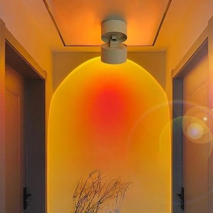 Warm LED Sunset Effect Wall Light - Yeezlab