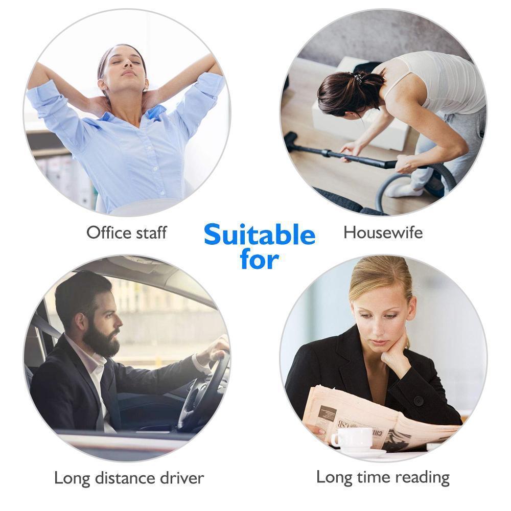 Heated U-Shaped Neck and Back Massage Cushion