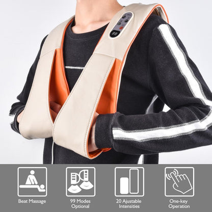 Heated U-Shaped Neck and Back Massage Cushion