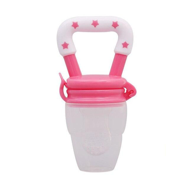 Baby fruit food feeder and freezer nibble tray combo