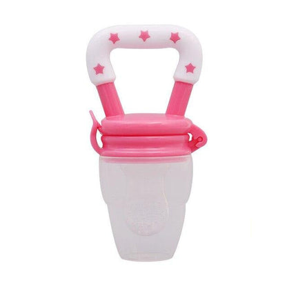 Baby fruit food feeder and freezer nibble tray combo