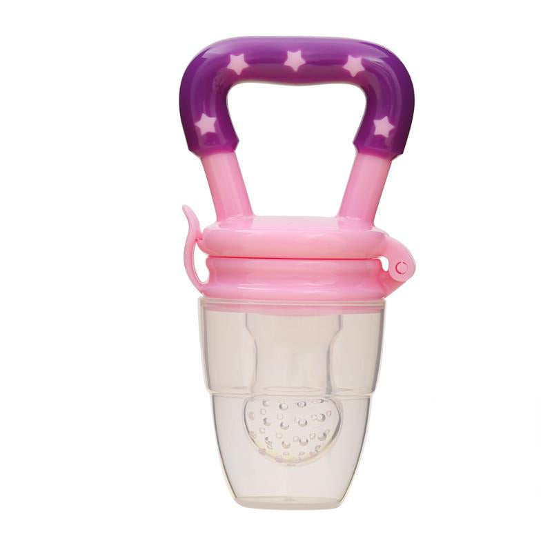 Baby fruit food feeder and freezer nibble tray combo