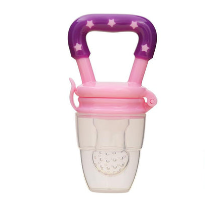 Baby fruit food feeder and freezer nibble tray combo