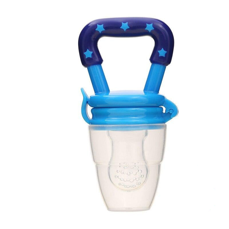 Baby fruit food feeder and freezer nibble tray combo