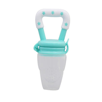 Baby fruit food feeder and freezer nibble tray combo