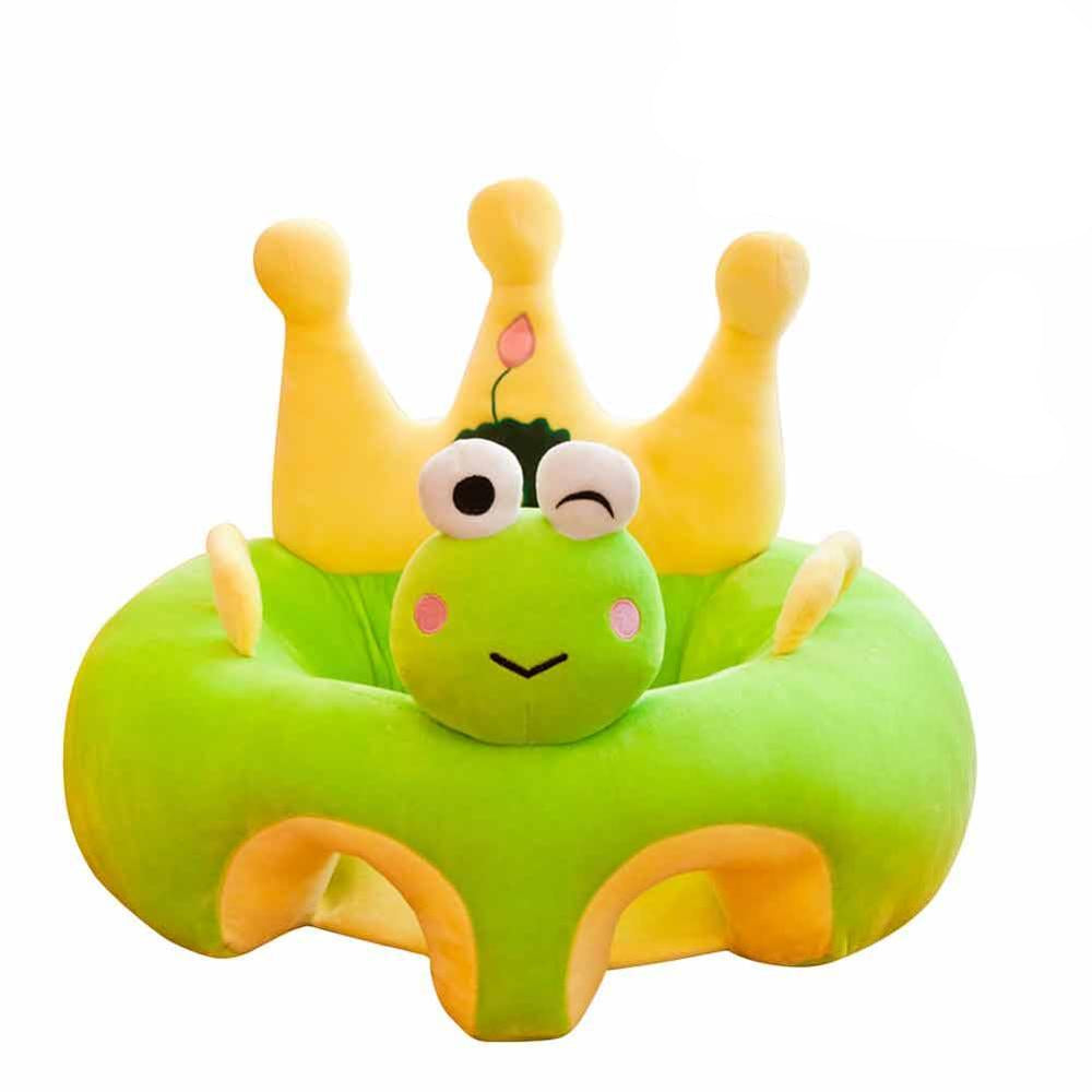 Comfortable infant support seat with soft fabric design