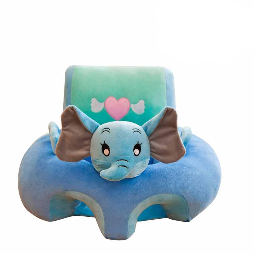Comfortable infant support seat with soft fabric design