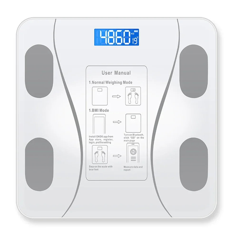 Digital Body Fat Scale Meter - Accurate BMI Tracker