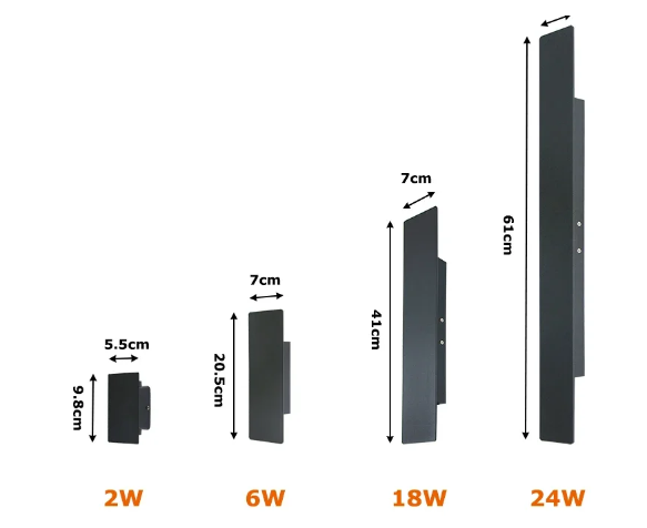 Weatherproof Outdoor LED Wall Light IP65