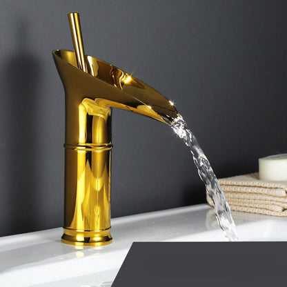 Luxury Bronze Single Handle Bathroom Faucet