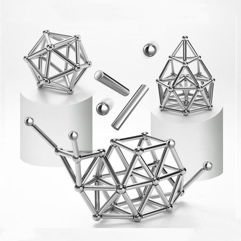 Fun Kids Magnetic Building Sticks Set