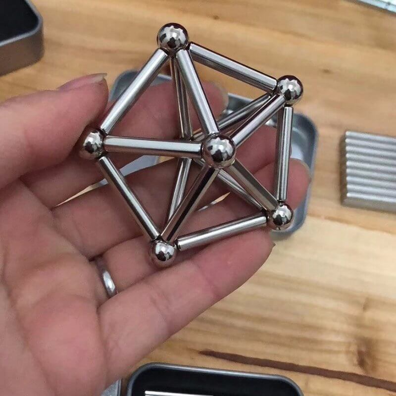 Fun Kids Magnetic Building Sticks Set