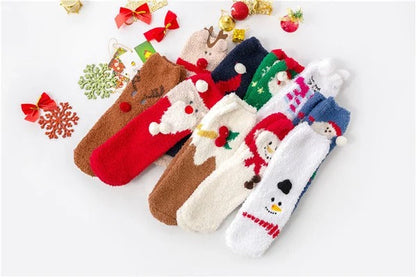 Cozy Christmas Socks Gift Set