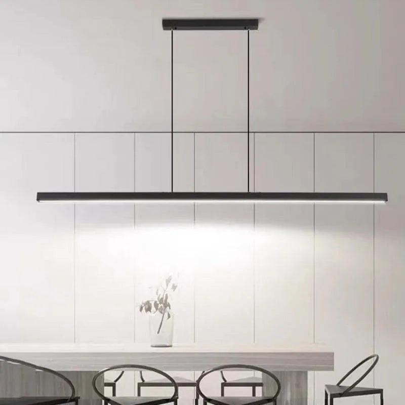 Sleek Pendant Light Fixtures Simple Style