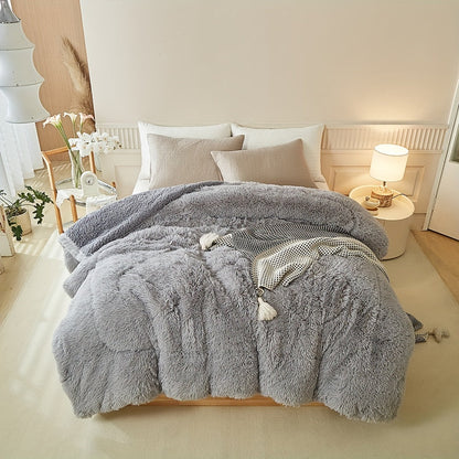Plush Soft Sheepskin Throw Blanket