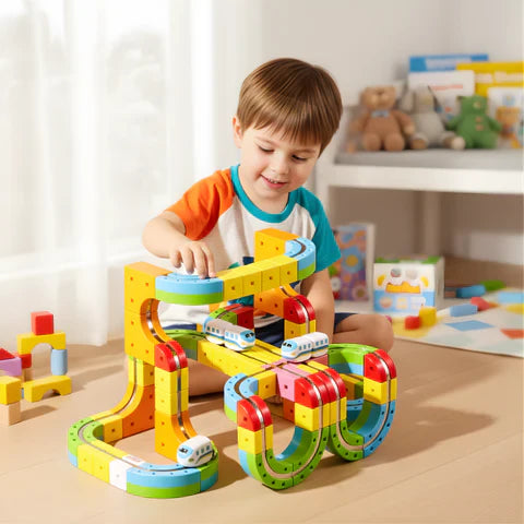 Fun Magnetic Building Blocks Set