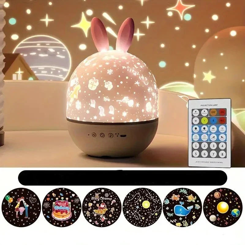 Cosy Night Light Star Projector for Kids