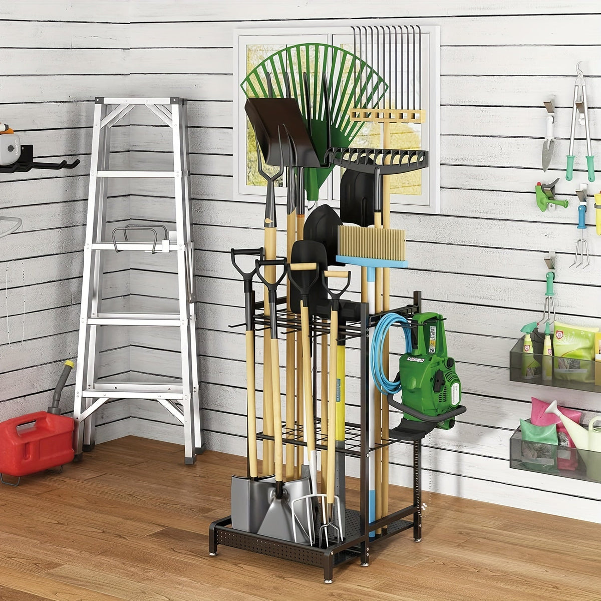 Strong Metal Garden Storage Rack