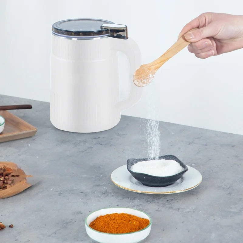 Electric Grain Mill - Compact Powerful Flour Grinder
