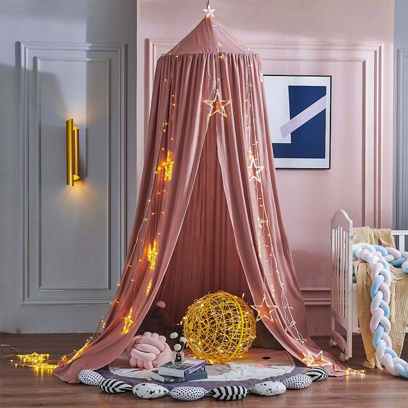 Cozy Black Bed Canopy for Kids
