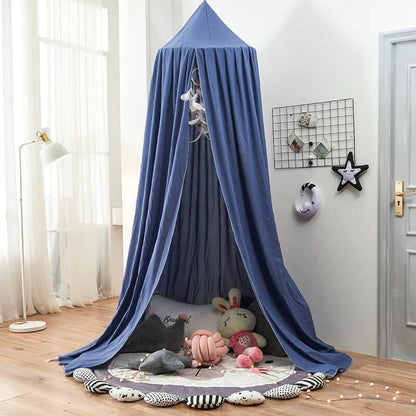 Cozy Black Bed Canopy for Kids