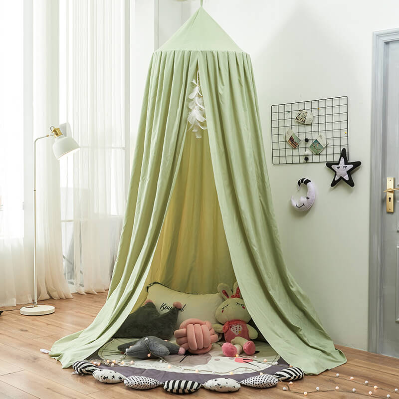 Cozy Black Bed Canopy for Kids