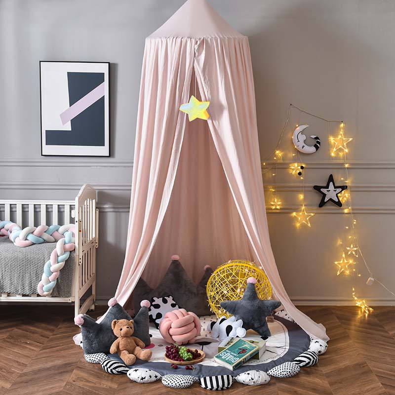 Cozy Black Bed Canopy for Kids