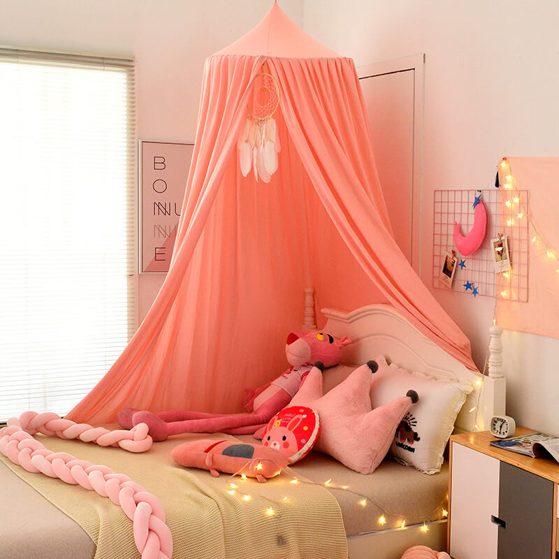 Cozy Black Bed Canopy for Kids