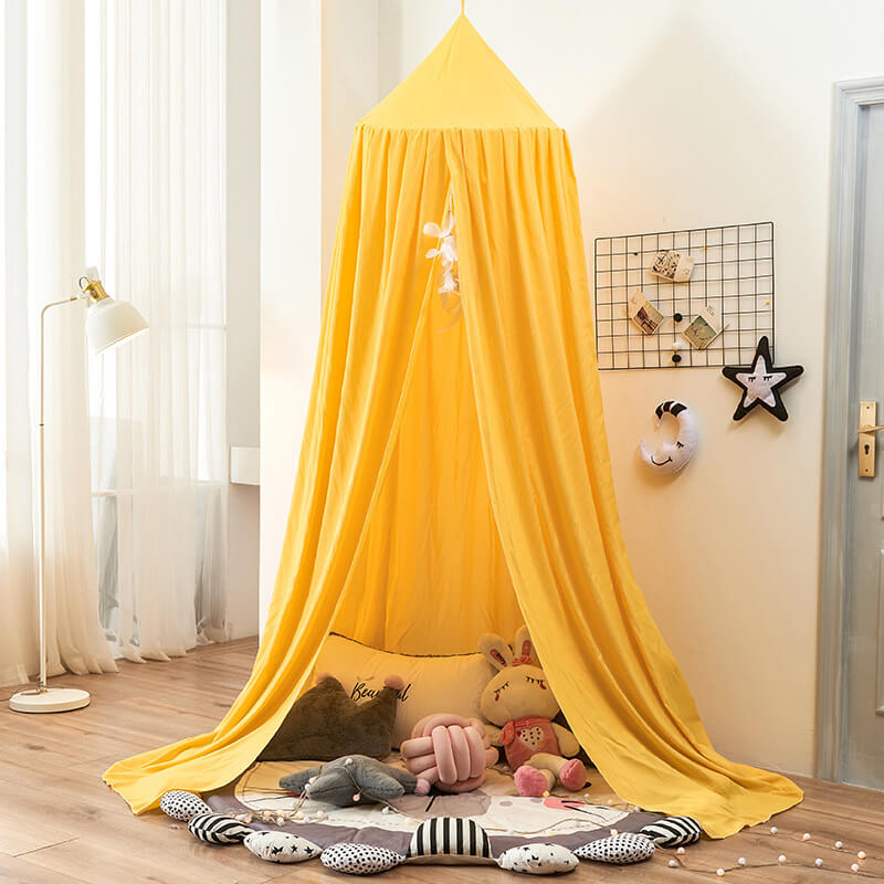 Cozy Black Bed Canopy for Kids
