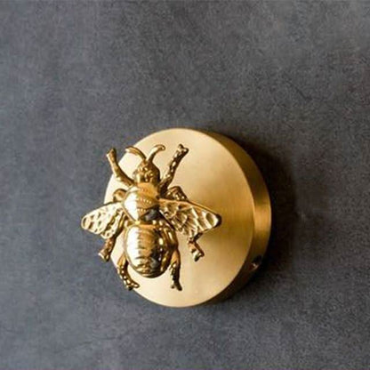 Luxury Animal Wall Hook Rack with Gold Details