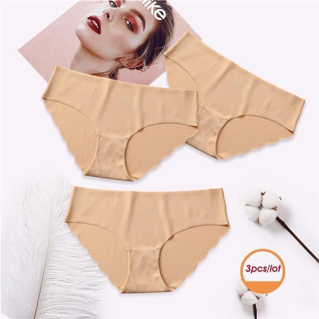 Comfortable Ultra Thin Seamless Panties (3 Pack)