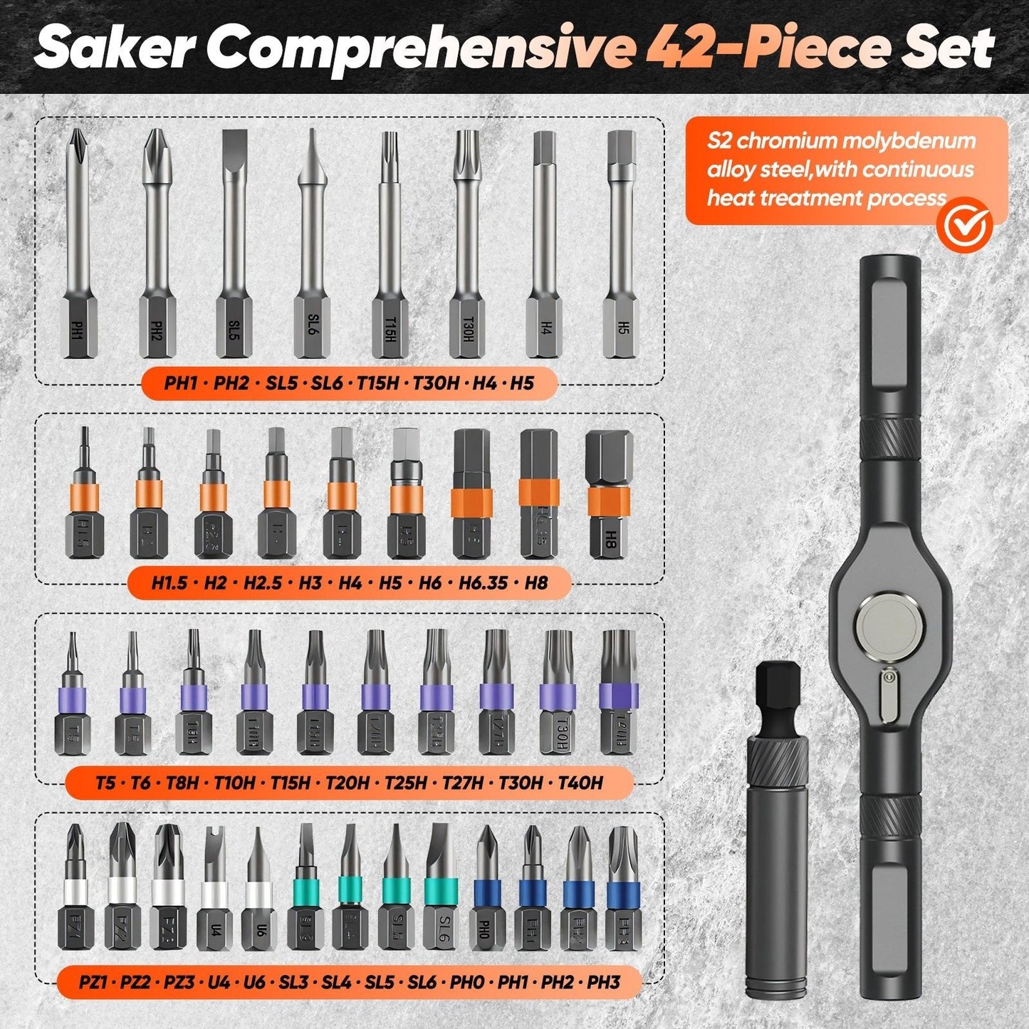 Premium 24-in-1 Multi Tool Screwdriver Kit