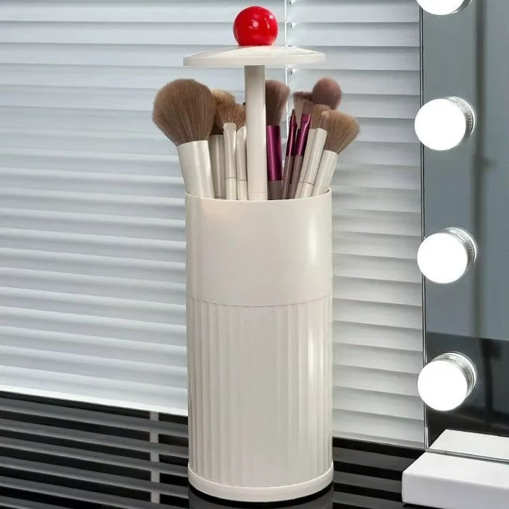Portable Compact Cosmetic Brush Storage Case