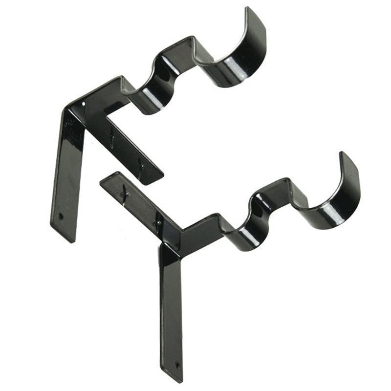 Easy Install Curtain Rod Bracket (2 Pack) - Yeezlab