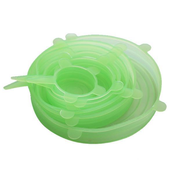 Yeezlab | Airtight Seal Fresh Food Storage Lids (6 Pack)