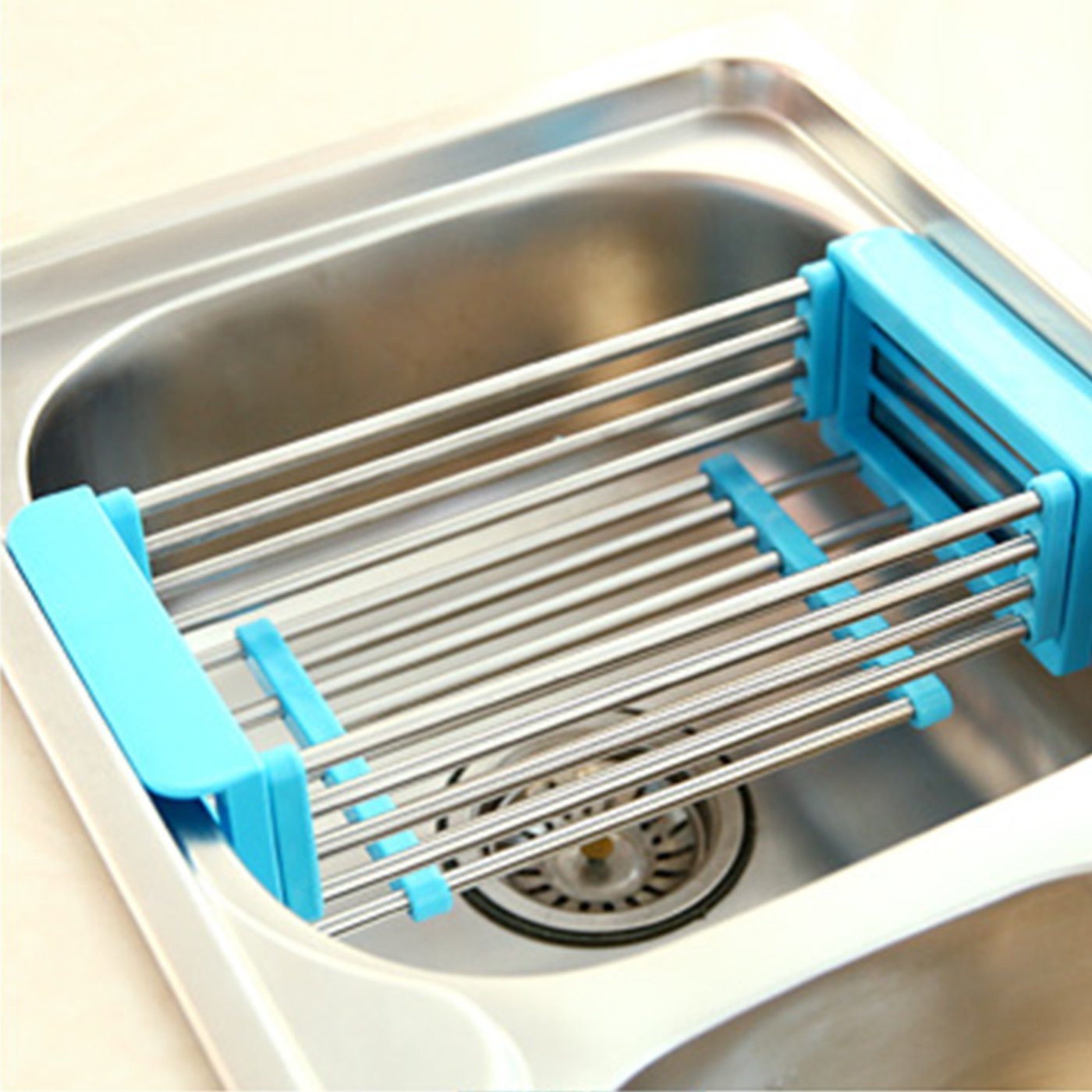 Space Saving Collapsible Dish Rack - Yeezlab