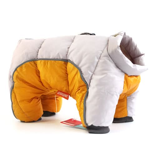 Cozy Insulated Dog Winter Coat with Reflective Stripes