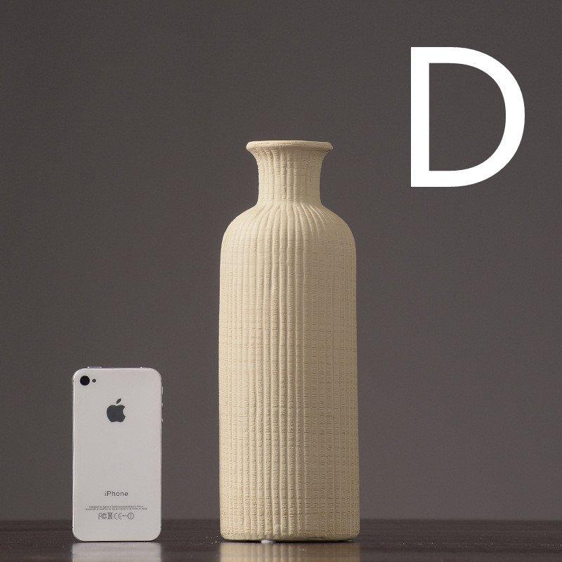 Earthy Terracotta Ceramic Flower Vase Pot