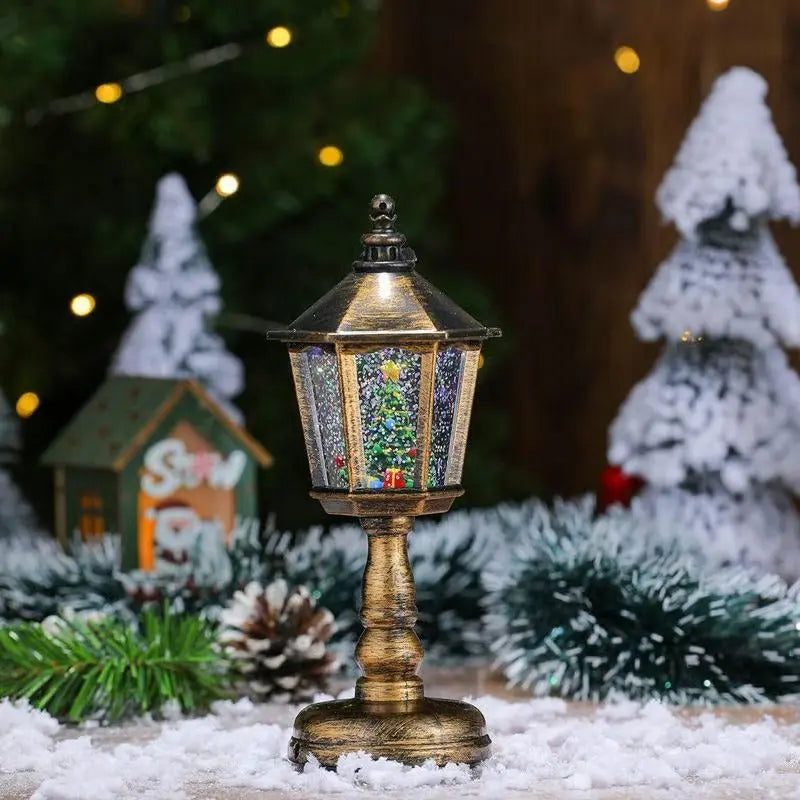 Magical Snow Globe Christmas Lantern