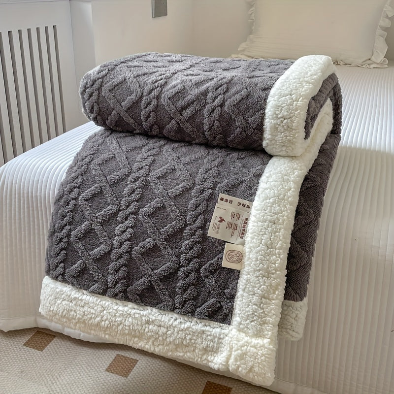 Cozy Plush Throw Blanket for Soft Warmth