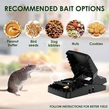 Strong Dual Snap Mouse Trap