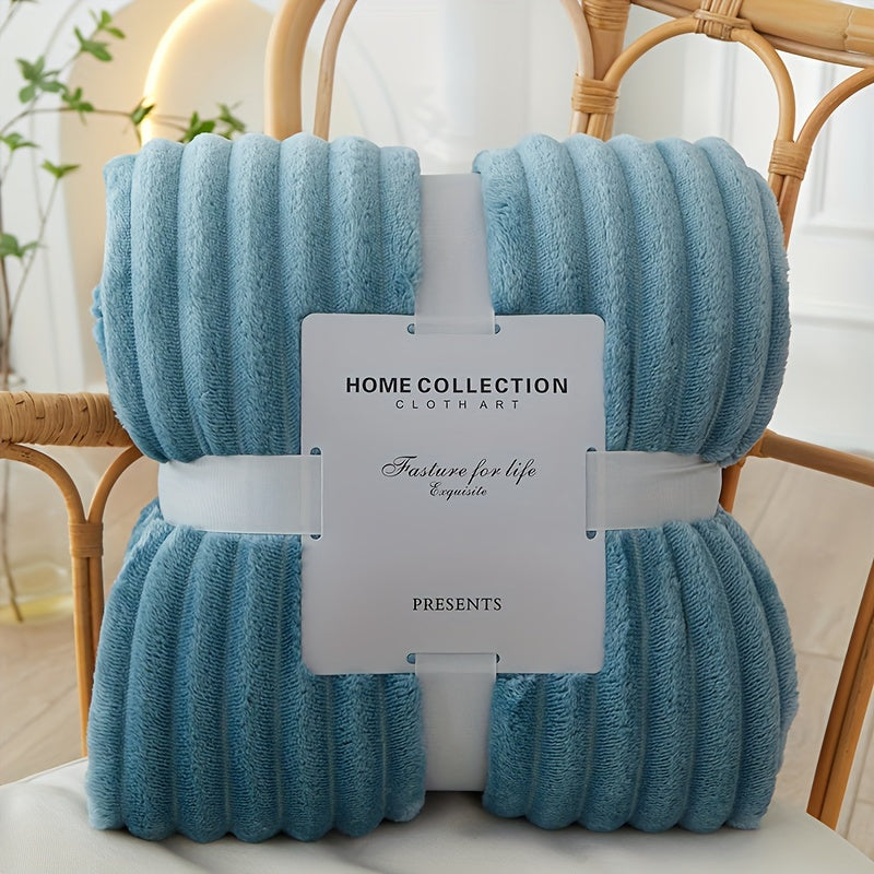 Soft Plush Fleece Blanket for Cozy Warmth
