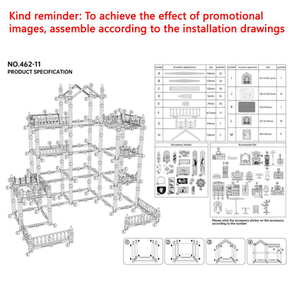 Dreamy Fairy Tale Dollhouse with LED Lights