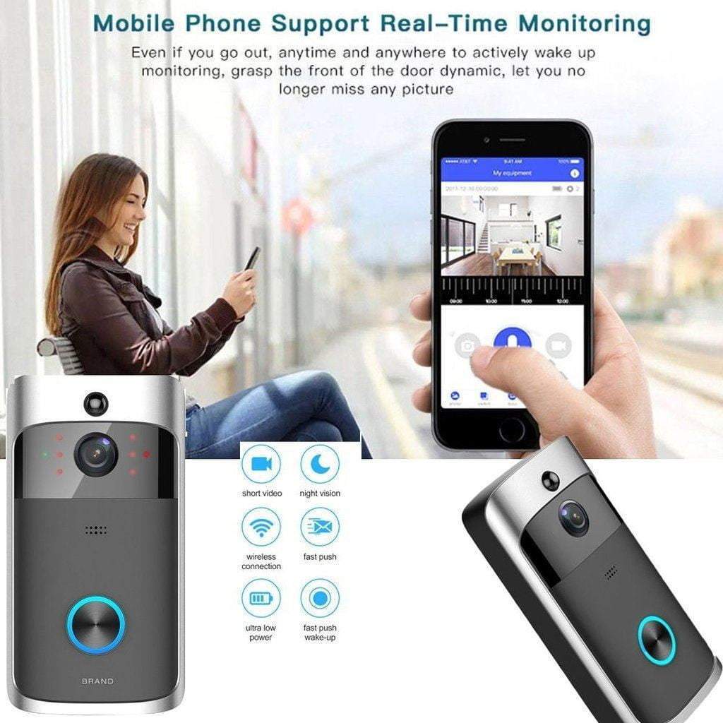 Wireless Wi-Fi Video Doorbell Camera