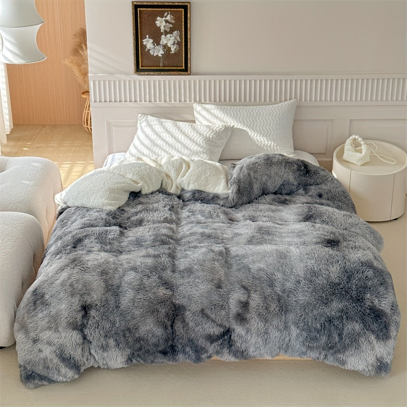 Plush Soft Sheepskin Throw Blanket